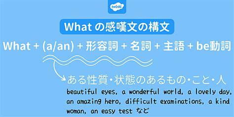 英語の感嘆文の形、作り方、例文、what とhowの違いの解説と学習プリント