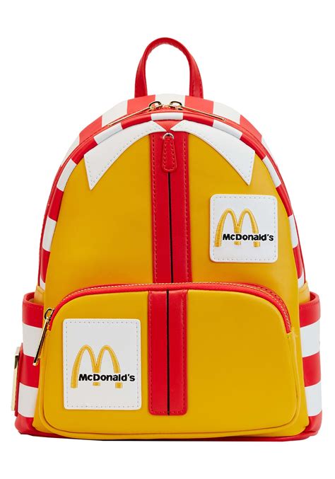 Mcdonald S Ronald Cosplay Mini Backpack By Loungefly