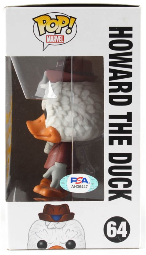 Ed Gale Signed "Howard the Duck" #64 Funko Pop! Vinyl Figure Inscribed ...