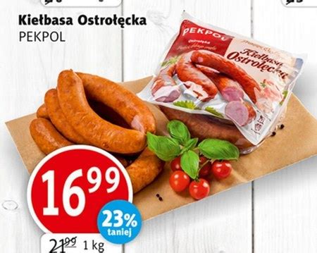 Kiełbasa Pekpol 22 TANIEJ promocja Prim Market Ding pl