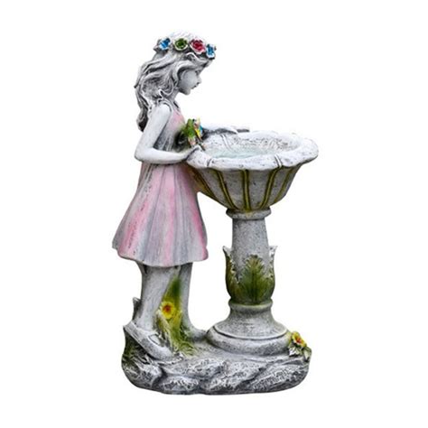 Garden Fairy Angel Statue Resin Crafts Landscaping Figurine Sculpture