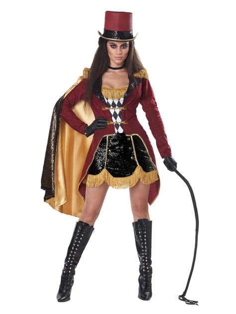 Womens Dazzling Ringmaster Costume Ringmaster Costume