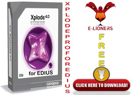 Xplode Pro | The E-Lioners | Free Place For Everything