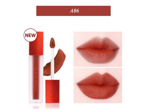 Son Kem Lì Black Rouge A06 Brick Red Màu Đỏ Đất 4 5g