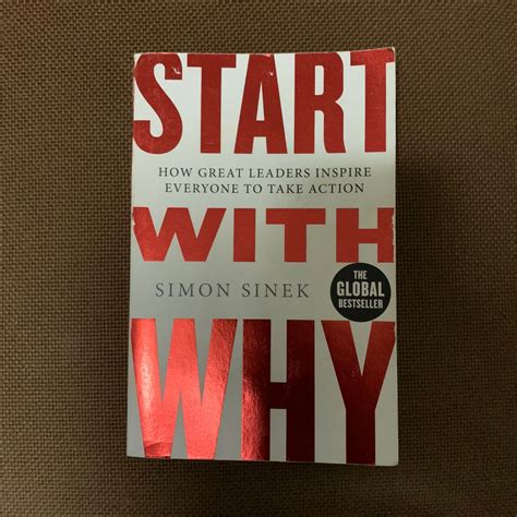 Start With Why By Simon Sinek Hobbies Toys Books Magazines