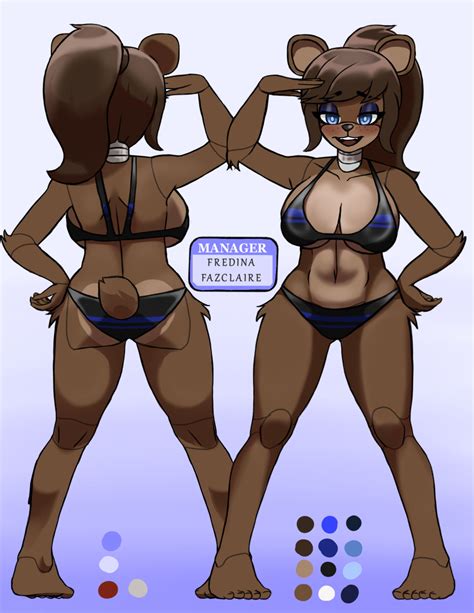 Rule 34 Animatronic Bear Blue Eyes Cally3d Clazzey Cryptiacurves Dark Skin Fazclaire S