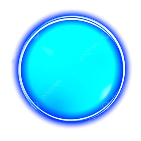 Neon Circle Blue With Background Neon Circle Neon Circle Effect Neon