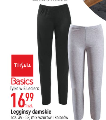 Legginsy Damskie Tissaia Promocja E Leclerc Ding Pl