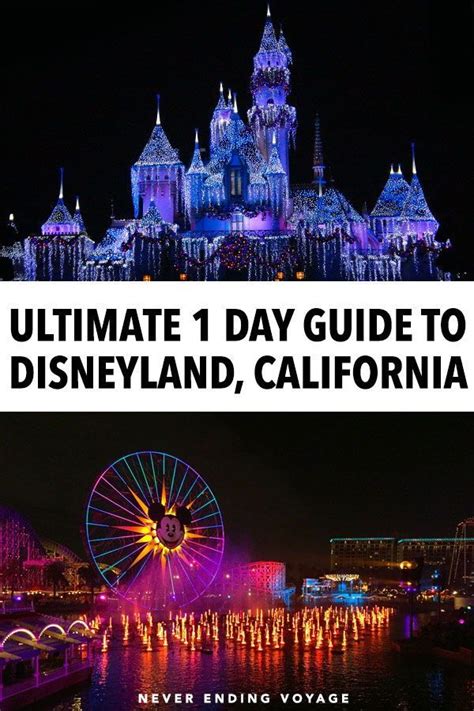 Disneyland And California Adventure In One Day An Itinerary For Adults Disneyland Secrets