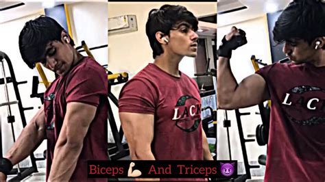 Biceps 💪🏻 Triceps Workout 🏋️‍♀️ Youtube