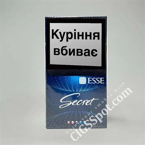 Buy Esse Secret Cigarettes Online Esse Cigsspot