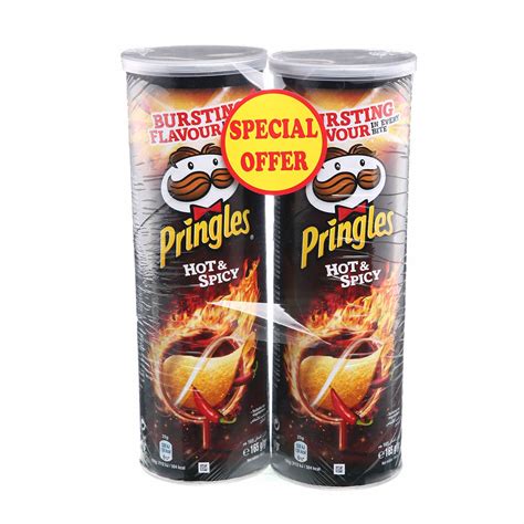 Buy Pringles Hot Spicy Chips 165 Gm X 2 Online In Oman Talabat Oman