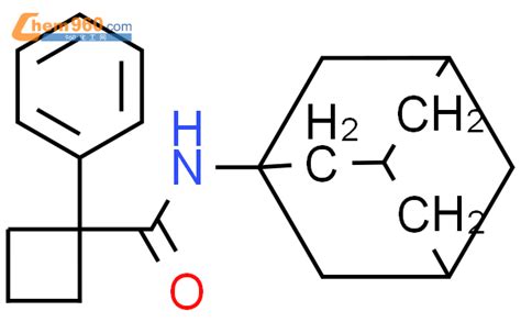 717889 92 4 CYCLOBUTANECARBOXAMIDE 1 PHENYL N TRICYCLO 3 3 1 13 7 DEC