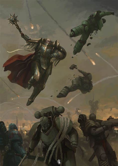 Marat Tazhitdinov TazMar Fat Elf Taz Mar Warhammer 40K Artwork