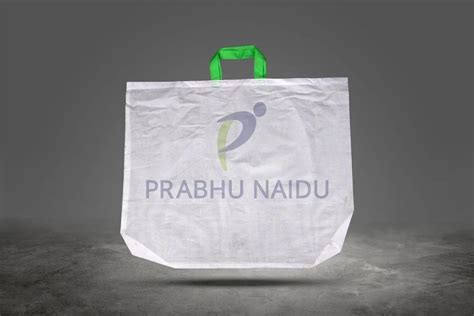 White Cloth Strap Roto Carry Bag For Grocery Capacity Kg At Rs