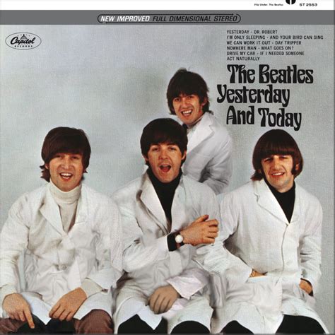 Yesterday And Today Butcher Design The Beatles Yesterday The