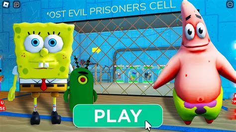 Spongeboy Barry S Prison Run Obby Walkthrough Full Gameplay Roblox