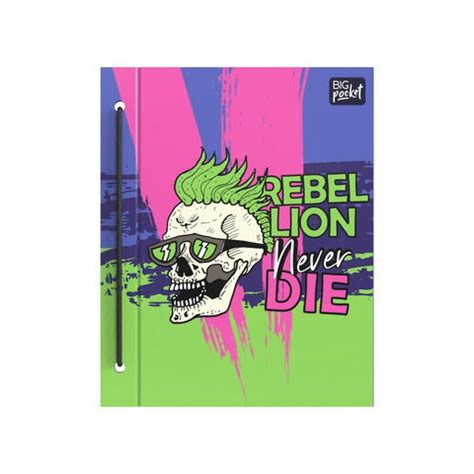 Carpeta N Dos Tapas Ppr Rock Rebellion Batik Librer A Papeler A