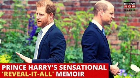 In His Autobiography Spare Prince Harry Makes Sensational Revelations