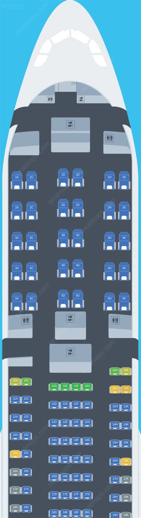 Asiana Airlines Airbus A Seatmaps