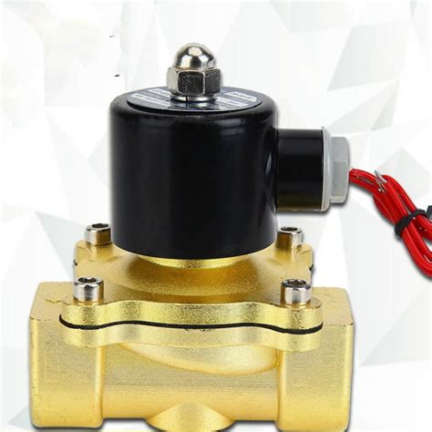 Normally Closed Electric Solenoid Valve Bsp With Two Way Two Position