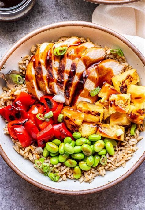 Teriyaki Chicken And Rice Bowls Recipe Runner