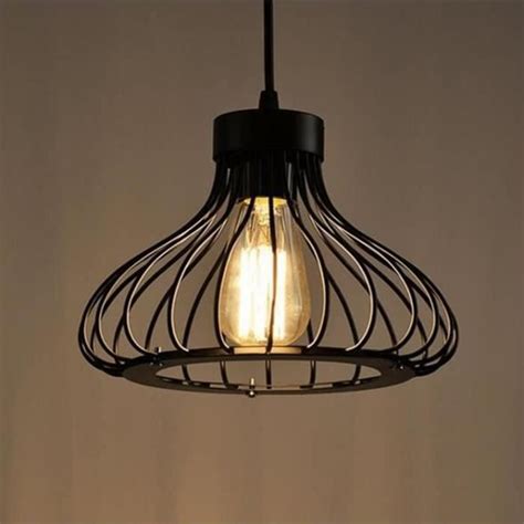 Lustre En Fer 3 Luminaire Suspension Industrielle Pour Restaurant