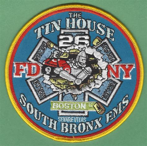 FDNY Bronx New York EMS Battalion 26 Fire Patch