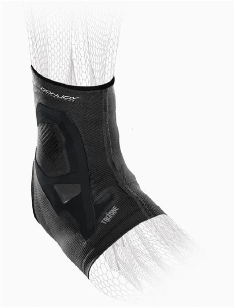 Best Buy Djo Donjoy Trizone Ankle Brace Large Ambidextrous Black Dp151ab02 Blk L