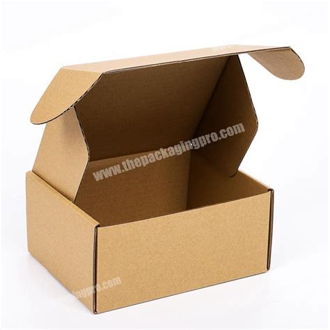 CMYK Printed Corrugated Ecommerce Packaging Custom Cardboard Shipping