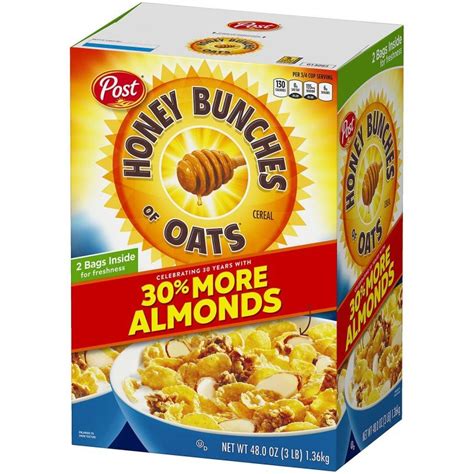 Post Honey Bunches Of Oats With Crispy Almonds Oz