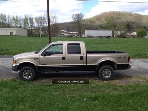 1999 Ford F250 Duty Lariat 7 3 Powerstroke Turbo Diesel Crew Cab 4x4