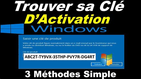 Comment Trouver Sa Cle Dactivation Windows Images Images And