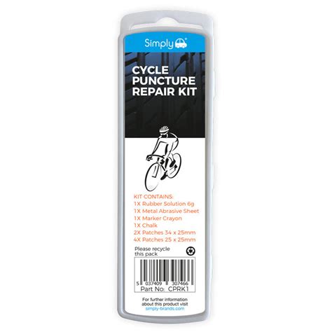 Simply Brands Cycle Puncture Repair Kit