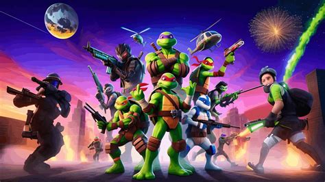 Ninja Turtles 6881 6841 1706 Par Reme Fortnite