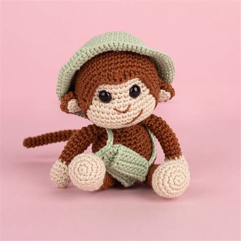 Amigurumi Festival Safari Jungle Aapje Haakpakket Wolplein Nl