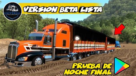 Por Fin Noche Super Realista Universal Truck Simulator