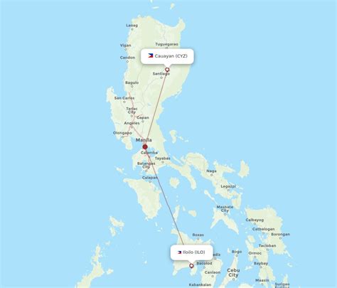 Flights From Cauayan To Iloilo CYZ To ILO Flight Routes