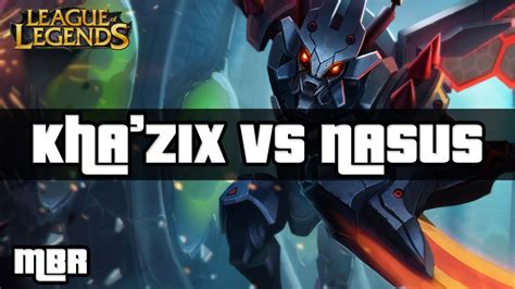 Mecha Khazix Vs Nasus Top Lane League Of Legends Hd Youtube