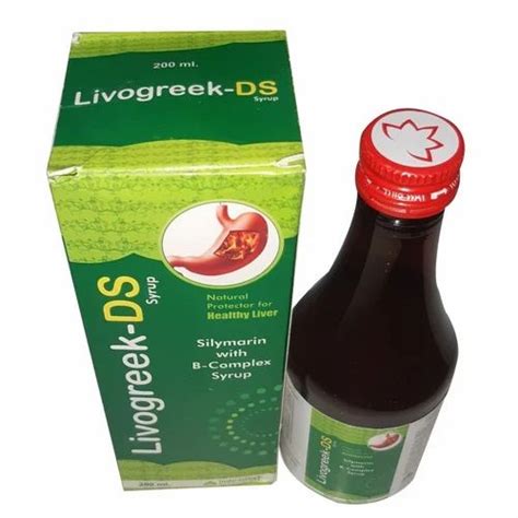 Livogreek DS Silymarin B Complex Syrup For Immunity Booster 200 Ml At