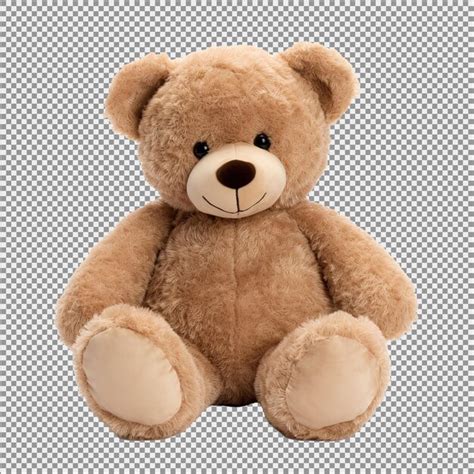 Premium PSD Cute Teddy Bear Isolated On White Background