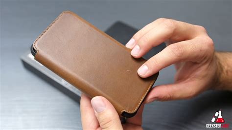 Nomad Iphone Xs Leather Wallet Cases Rugged Folio And Tri Folio Review