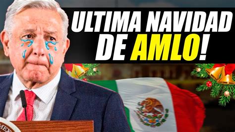 AMLO SE DESPIDE CON SU ULTIMA NAVIDAD EN EL PALACIO NACIONAL