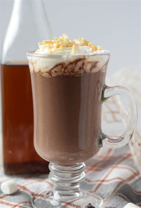 Amaretto Hot Chocolate Snacks And Sips