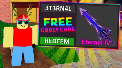 New Godly Knife Free Code Leaks Murder Mystery 2 Youtube