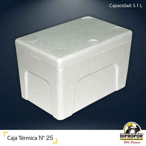 Caja Térmica N 09 DIPROPOR Líderes en poliestireno expandido