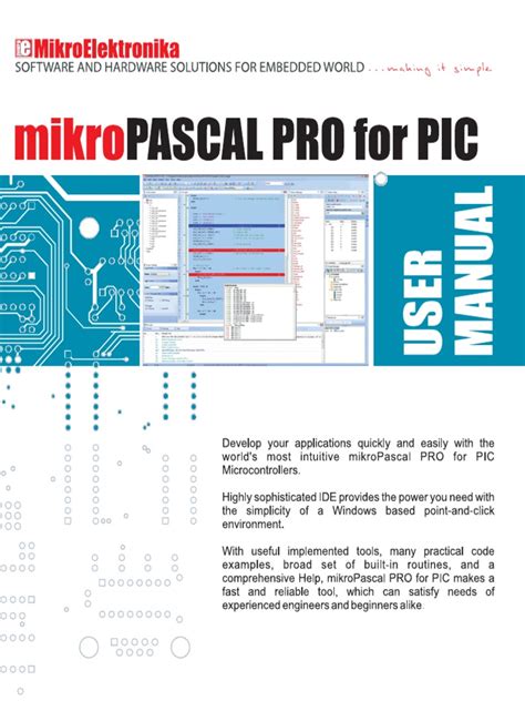 mikropascal pic pro manual   computer programming computing