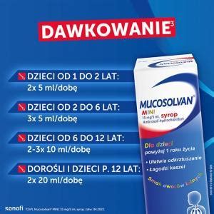 Mucosolvan Mini Syrop 15 Mg 5 Ml 100 Ml Cena Apteka Internetowa