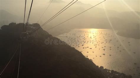 Sunset View from Sugarloaf Mountain, Brazil Stock Image - Image of ...