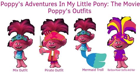 Poppy's Outfits by danicakania2005 on DeviantArt